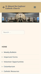 Mobile Screenshot of mobile.stedwardch.org