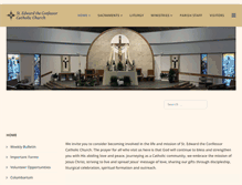 Tablet Screenshot of mobile.stedwardch.org